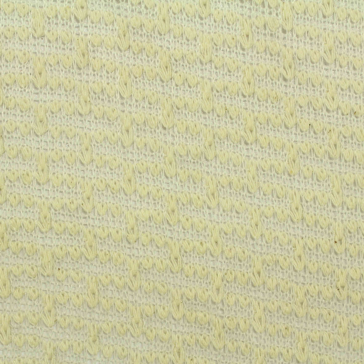 Polyester Cotton Chunky Knit Fabric, 190 gsm, 145 cm — Beige