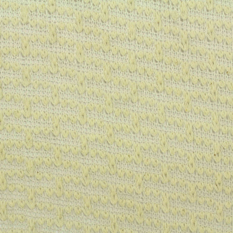 Polyester Cotton Chunky Knit Fabric, 190 gsm, 145 cm — Beige