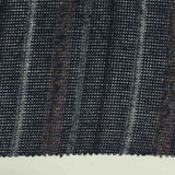 Light Grey Vertical-Stripe Chunky Knit, Viscose-Poly