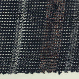 Light Grey Vertical-Stripe Chunky Knit, Viscose-Poly — texture