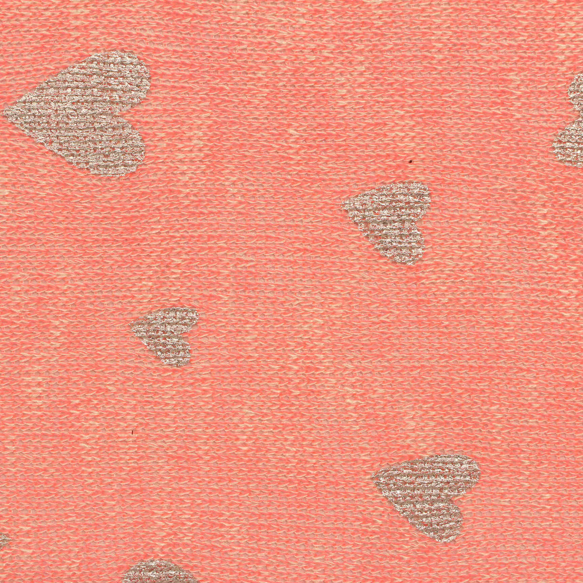 Silver Hearts Chunky Knit, Viscose-Poly