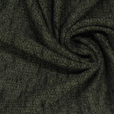 Dark Green Marl French Terry, Poly-Viscose