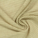 Polyester Viscose Rib Knit Fabric, 182 gsm, 155 cm — Beige