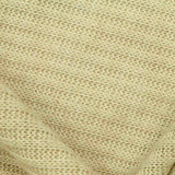 Polyester Viscose Rib Knit Fabric, 182 gsm, 155 cm — Beige — texture