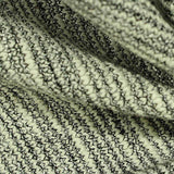 Black Marl Interlock Knit, Viscose-Poly — texture