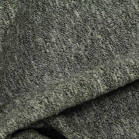 Grey Marl Jersey Knit, Cotton-Poly, 138 gsm