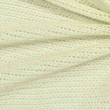 Viscose Polyester Stretch Chunky Knit Fabric, 165 gsm, 142 cm — Beige — texture