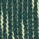Cream Vertical-Stripe Chunky Knit, Poly-Cotton — texture