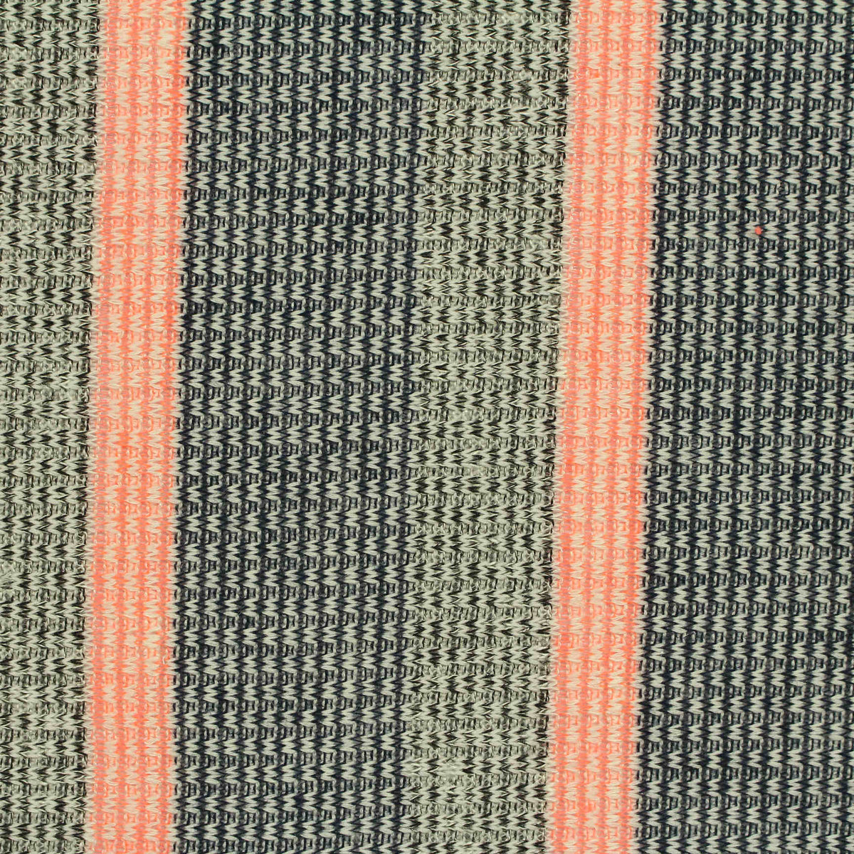 Coral Marl Rib Knit, Poly-Viscose