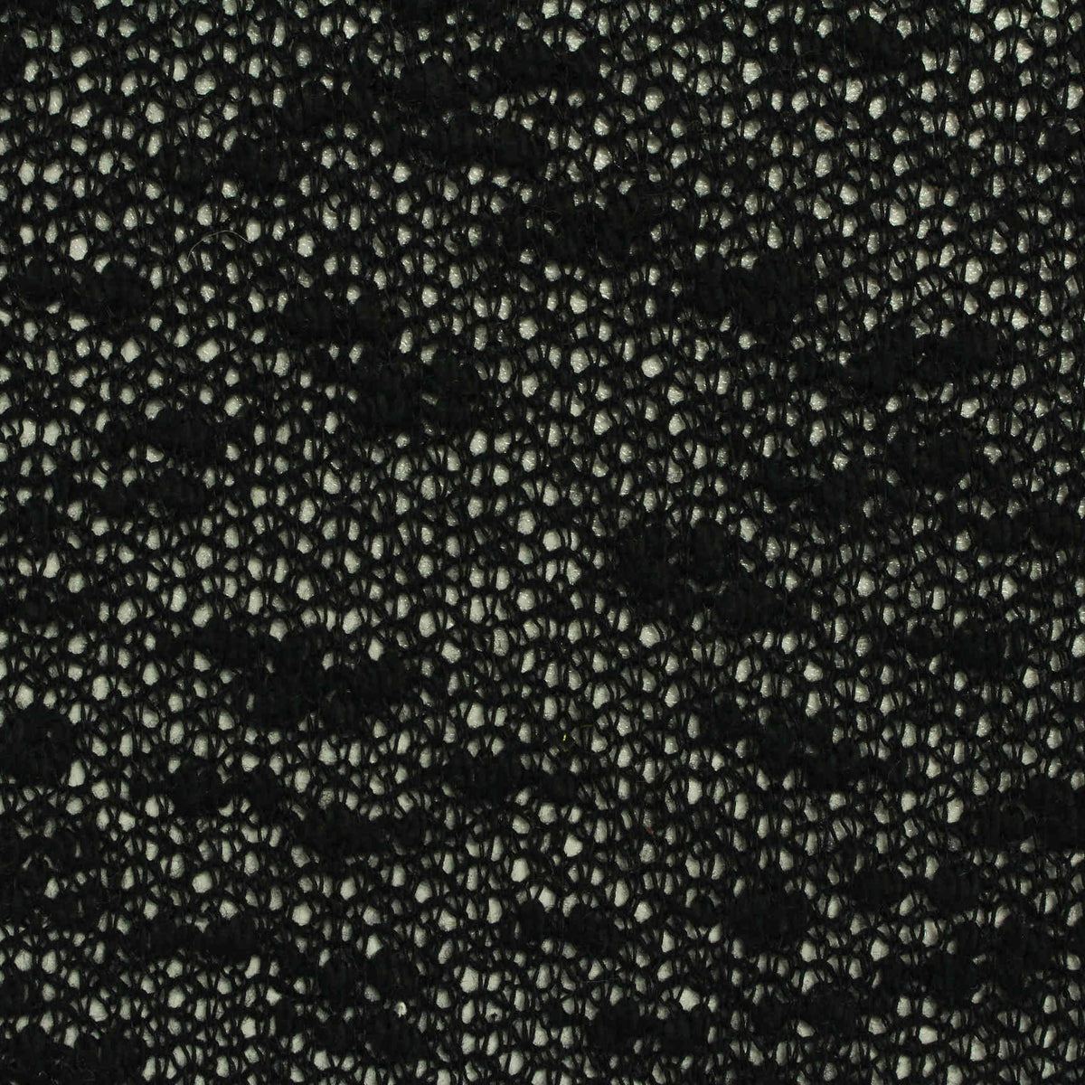 Black Abstract Jacquard, Poly-Viscose, 161 gsm