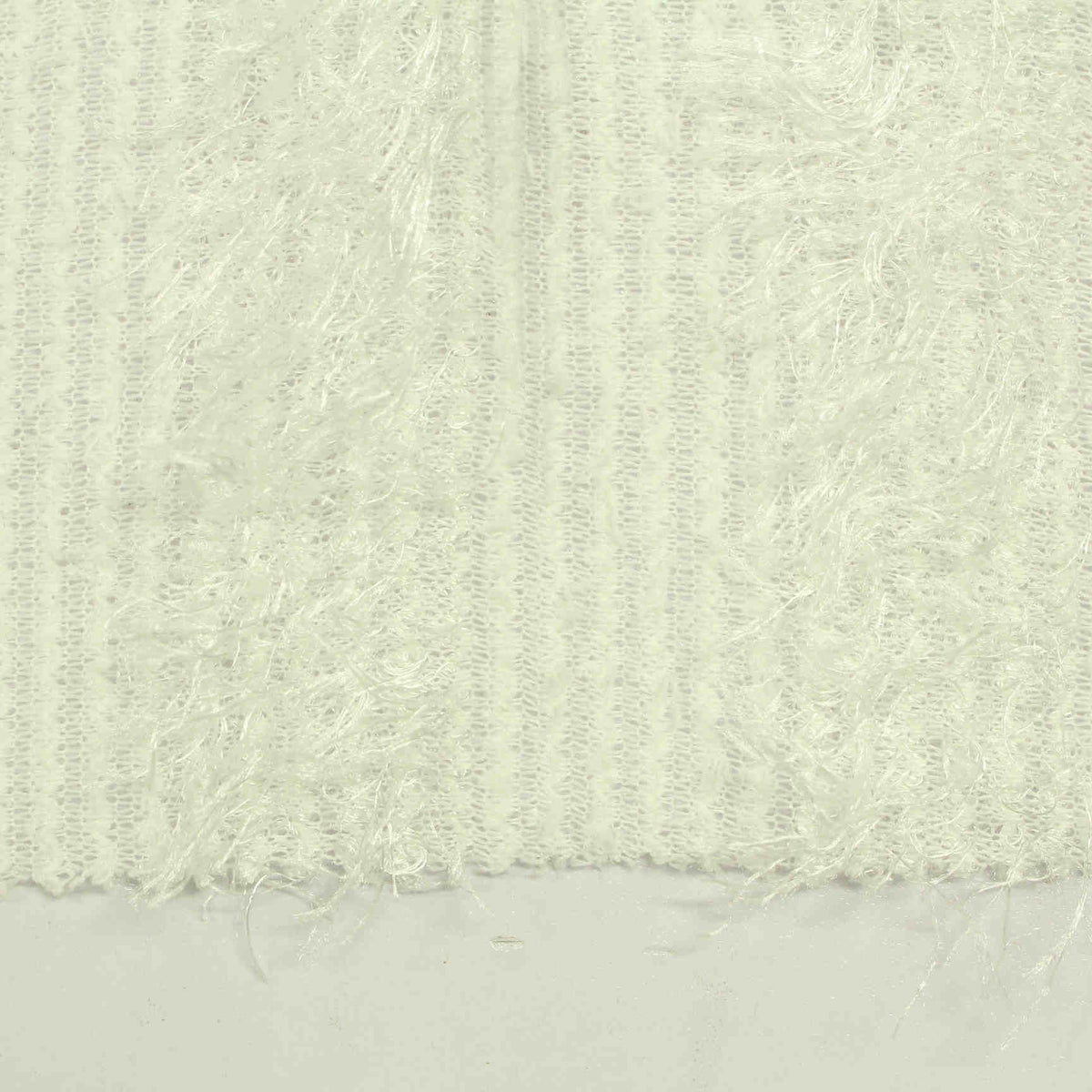 100% Polyester Knit Fabric, 228 gsm, 164 cm — White