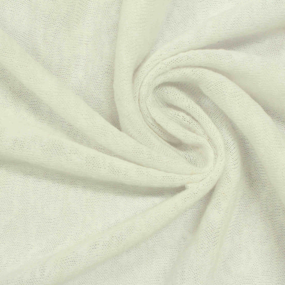 Printed 100% Polyester Knit Fabric, 170 gsm, 160 cm — White