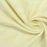 Cream Floral Jacquard, Poly-Cotton