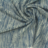 Blue Heathered-Marl Chunky Knit, Poly-Viscose
