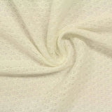 Cream Openwork Chunky Knit, Polyester