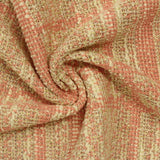 Pink Check Chunky Knit, Poly-Cotton