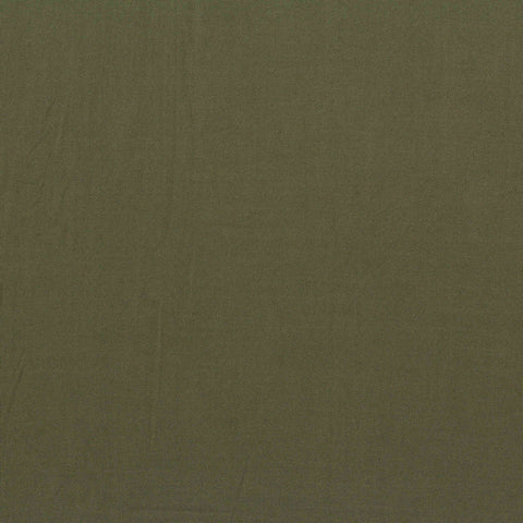 100% Viscose Poplin Fabric, 120 gsm — Khaki