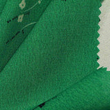 Green Floral Woven — texture