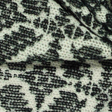 Jacquard Polyester Stretch Chunky Knit Fabric, 150 gsm, 150 cm — Grey — texture