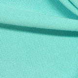 Polyester Stretch Interlock Knit Fabric, 250 gsm, 170 cm — Green — texture