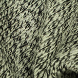 Black Marl Chunky Knit, Acrylic-Poly — texture