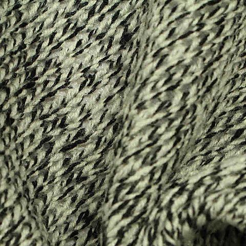 Black Marl Chunky Knit, Acrylic-Poly, 231 gsm