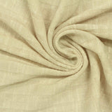 Viscose Polyester Stretch Rib Knit Fabric, 215 gsm, 160 cm — Beige