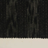 Black Abstract Chunky Knit, Polyester