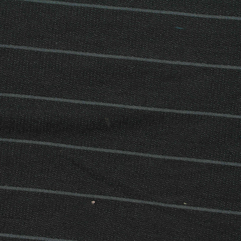 Light Grey Horizontal-Stripe French Terry, Viscose-Poly, 195 gsm