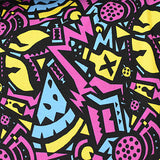 Pink Abstract Jersey Knit, Cotton — texture