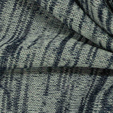 Blue Marl Chunky Knit, Viscose-Poly — texture