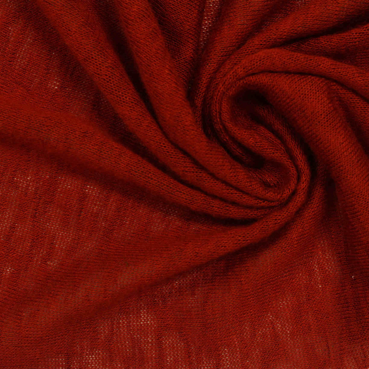 Viscose Polyester Knit Fabric, 157 gsm, 154 cm — Red