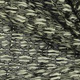 Black Marl Jacquard, Poly-Viscose — texture