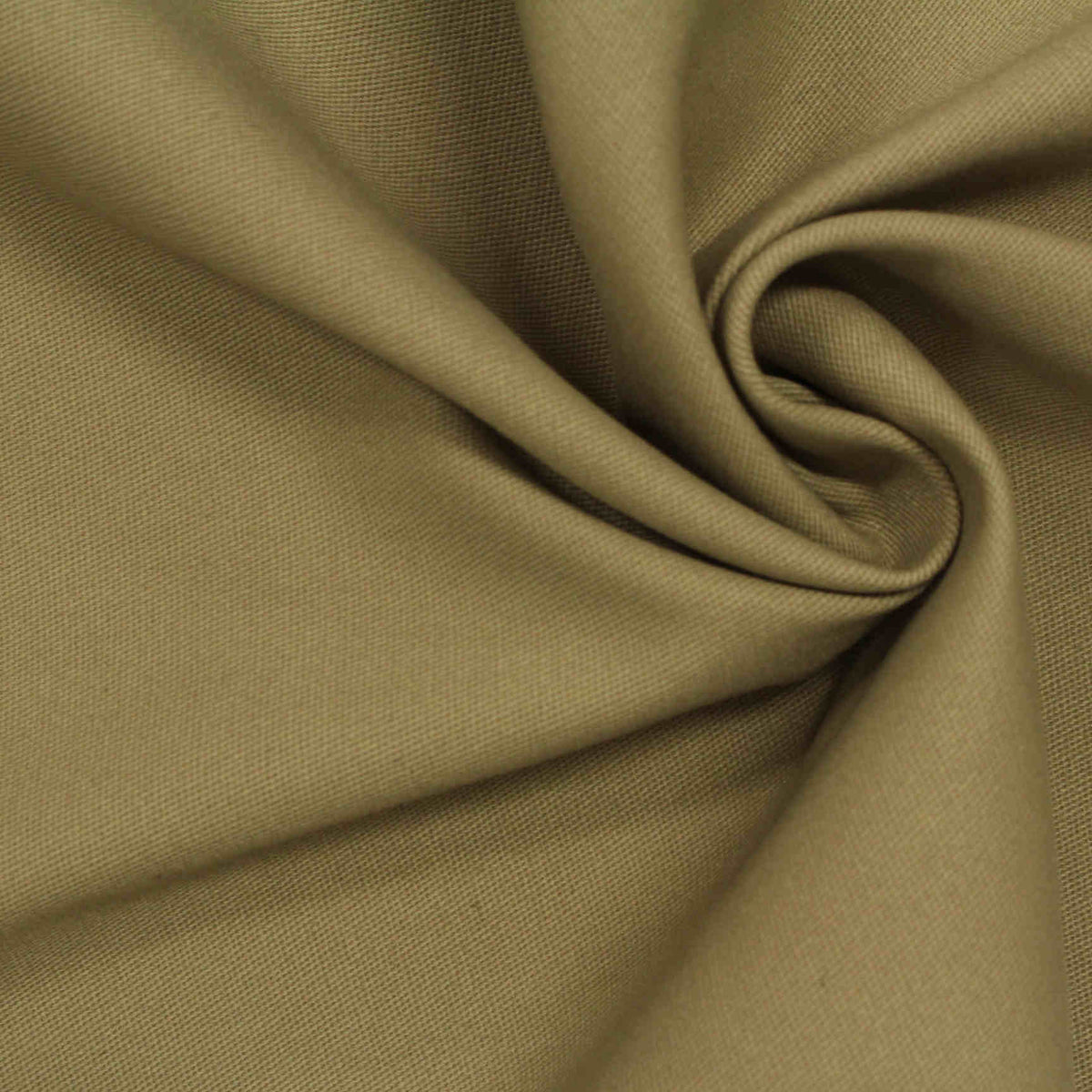 Cotton Stretch Sateen Fabric, 240 gsm — Brown