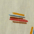 Yellow Brushstrokes Woven, Viscose-Linen