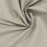 Grey Square Poplin, Cotton-Poly