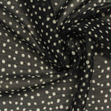 White Dots Chiffon, Polyester