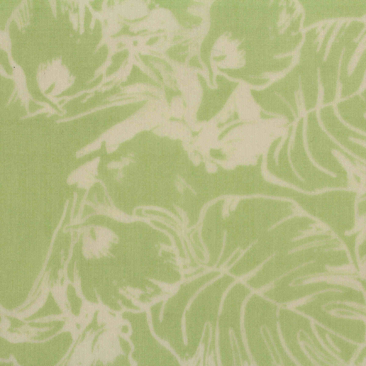 Light Green Leaf Chiffon, Nylon-Viscose