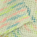 Neon Pink Marl Jersey Knit, Polyester — texture