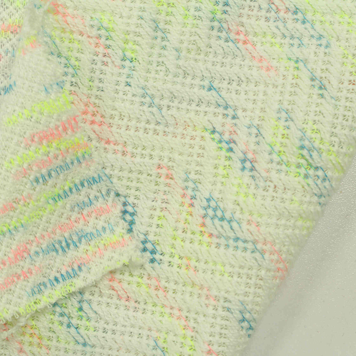 Neon Pink Marl Jersey Knit, Polyester