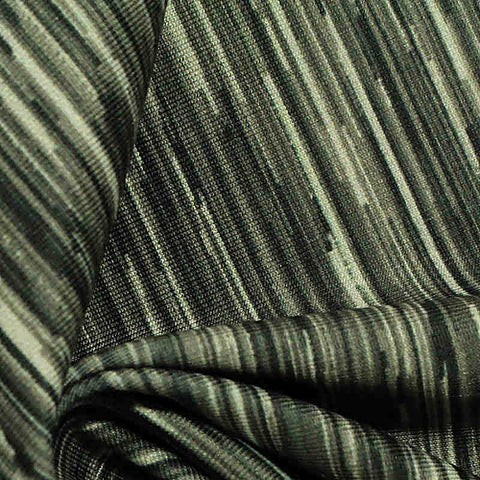 Green Vertical-Stripe Knit, Polyester