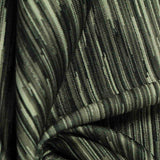 Grey Vertical-Stripe Knit, Polyester — texture
