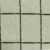 Dark Grey Irregular-Check Interlock Knit, Polyester