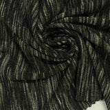 Dark Grey Marl French Terry, Poly-Cotton