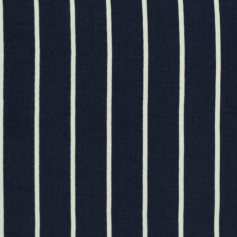 White Vertical-Stripe Woven, Viscose, 125 gsm