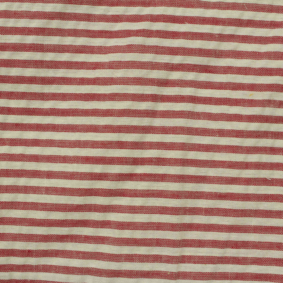 Polyester Cotton Seersucker Fabric, 120 gsm, 145 cm — Red