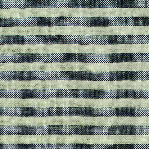 Polyester Cotton Seersucker Fabric, 120 gsm, 145 cm — Blue