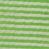 Polyester Cotton Seersucker Fabric, 120 gsm, 145 cm — Green — texture