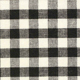 Black Check Woven, Poly-Cotton — texture