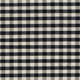 Black Check Woven, Cotton — texture